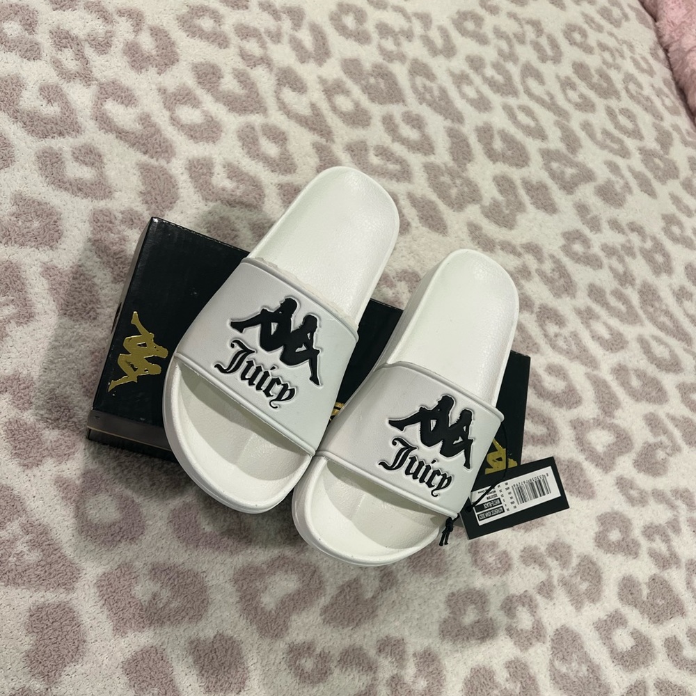 Juicy Couture/kappa limited edition slides
